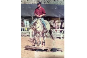 In a trail competition with Golan